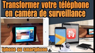 Comment transformer votre téléphone en caméra de surveillance [upl. by Zerat274]