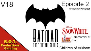 Batman  The Telltale Series V18  Episode 2  Children of Arkham Letter amp Commercial at Start [upl. by Hadleigh]