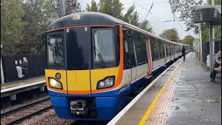 Behold Not one but two London overground trains gracefully parked at Brondesbury station [upl. by Ehcrop14]