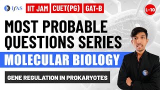 Gene Regulation in Prokaryotes Questions IIT JAM Biotechnology  GAT B  CUET PG  Molecular Biology [upl. by Yunick]