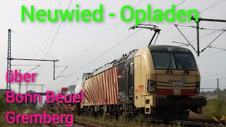 Von Neuwied nach Opladen über Bonn Beuel und Gremberg [upl. by Pavia523]