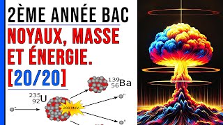 Noyaux masse et énergie 2 bac Exercice 410 La stabilité du noyau d’uranium235 [upl. by Nosidam]