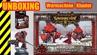 Unboxing  Warmachine  khador [upl. by Eiddet]