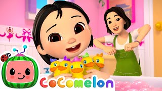 Five Little Ducks in the Bath Song  CoComelon Nursery Rhymes amp Kids Songs [upl. by Norbel]