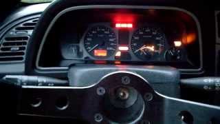 Peugeot 306 S16 bv6  GTi6 startup and acceleration [upl. by Ahsie]