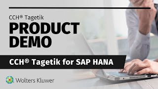 CCH® Tagetik for SAP HANA DrillThrough demo [upl. by Drofnelg]