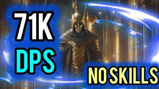 ESO SUPER EASY 71K Dps Simple Sorcerer One Bar Heavy Attack Build PVE Update 41 [upl. by Mur]