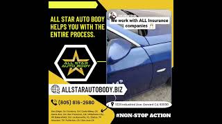 All Star Auto Body helps you with the Entire Process [upl. by Ttayh]