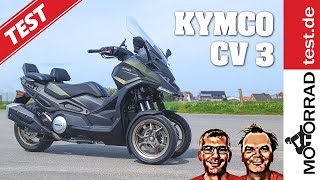 Kymco CV3 550i  Test  Wie fährt sich der neue DreiradRoller mit 51 PS [upl. by Oned836]