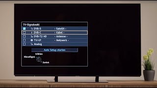 Einrichten von DVBS 4K UHD TV  Tutorial  Panasonic Academy [upl. by Irrab667]