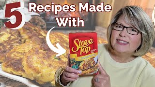 What To Make With BOXED STUFFING MIX 5 Quick and Tasty Recipes [upl. by Junji814]