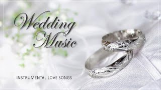 WEDDING MUSIC  RECEPTION MUSIC  INSTRUMENTAL LOVE SONGS [upl. by Ocin]