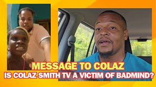 COLAZ SMITH TV EXPLAIN THE SITUATION WITH GROUND GOD [upl. by Ynnol]