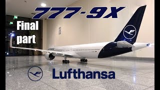 BOEING 7779X Lufthansa new liveryRC airliner build video FINAL [upl. by Paul]