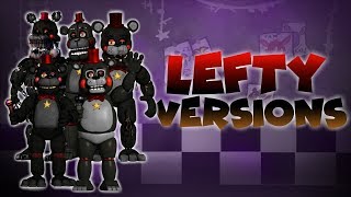 Fnaf l Speed Edit Making Lefty Versions [upl. by Anez]