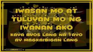 BAKA ANONG iSiPIN MO  CURSE ONE MCNASZTY amp APHRYL  LYRiCS [upl. by Baillieu]