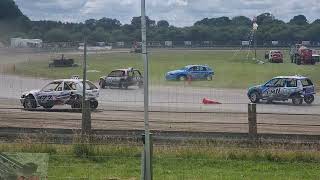 British Autograss Series Rd 1 Evesham day 2 23rd June 2024 Class 6 4 [upl. by Isiah68]