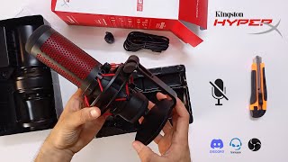 Hyperx QuadCast  Unboxing and Setup [upl. by Fitton]