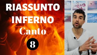 Canto 8 Inferno Riassunto  Dante Alighieri Divina Commedia [upl. by Enidlareg253]