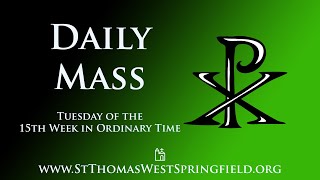 Daily Mass Tuesday July 16 2024 [upl. by Nuahsor]