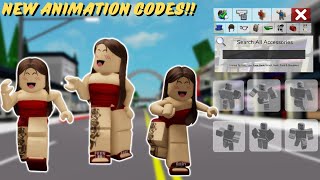 NEW SECRET ANIMATION PACK IN BROOKHAVEN IDCODES  ROBLOX BROOKHAVEN [upl. by Elwood]