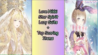 Love Nikki Spring Spirit Event Lazy SuitsTop Scoring ItemsNikkis Pinky [upl. by Alilad]