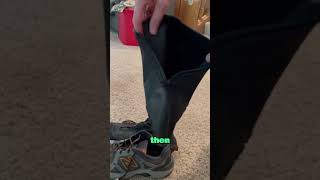 Silicone Waterproof Shoe Covers Upgrade Reusable ythshorts shortsfeed [upl. by Eekram]