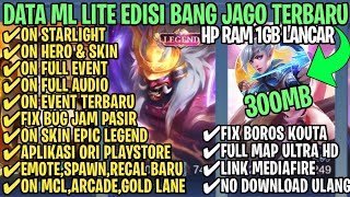 Data ML Lite Full Event 300Mb Terbaru Patch KOF  ML Lite  Cara Mengatasi Lag amp Patah Patah [upl. by Aretha]