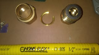 Home Flex gas fittings  quick tips [upl. by Nataniel]