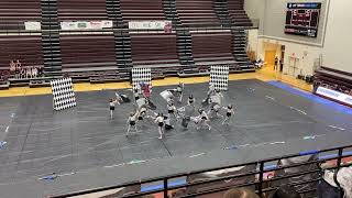 Arlington High School Winter Guard  The Joke 🃏  Collierville Competition 2024 [upl. by Ahsil849]