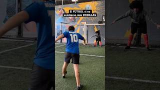 El FÚTBOL si no existieran las RODILLAS 😂⚽️ parte 2 [upl. by Enelyam246]