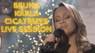 💚💛💙🤍 Bruna Karla Cicatrizes Live Session [upl. by Elleuqar]