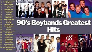 90s BOYBANDS Backstreet Boys Boyzone Westlife NSync FiveBlue O Town 90s Boy Bands Playlist [upl. by Lohman984]