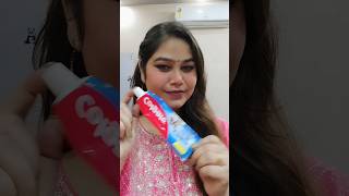 Plumping lips with toothpaste hack 🤯👀 Lipspilmtoothpaste lipshackshorts youtubefeedshortsviral [upl. by Kinemod]