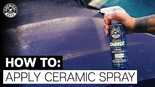 How To Easily Apply NEW HydroCharge Ceramic Spray Coating  Chemical Guys [upl. by Ledeen]