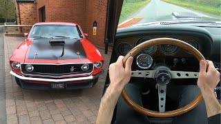 1969 Ford Mustang Mach 1 Fastback 351 V8 Auto  POV Test Drive amp Walkaround  Fully Restored [upl. by Berte]