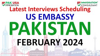 New Interview Letters  US Immigrant Visa Interview by US Embassy  NVC Interview Schedule 2024 [upl. by Jezabel983]