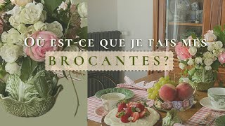 Оù estce que je fais mes brocantes   BROCANTES mai 24  Mes pépites de brocante [upl. by Farrison]