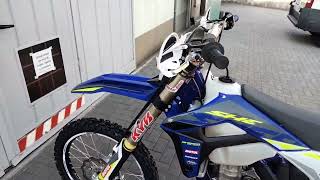 Sherco SEF 300 4t Factory full 2023 Demo Motor Bike Fontanellato [upl. by Dielu351]