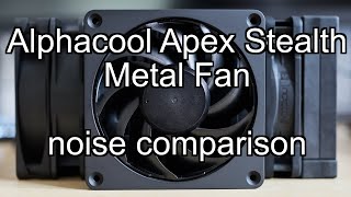 Apex Stealth fan noise comparison [upl. by Itram]