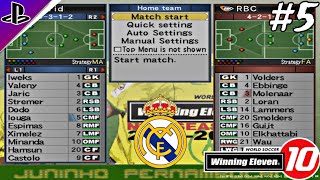 Winning Eleven 10 Real Madrid Master League  Goal Keren Hamsun  Part 5 [upl. by Hannad300]