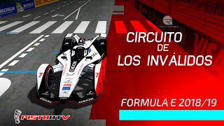 rFactor  Formula E 201819  Paris ePrix  Onboard [upl. by Bever]