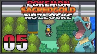 Pokémon Sacred Gold Nuzlocke  Episode 5  Road to Azalea [upl. by Ahsetra]