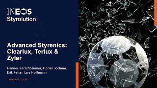 Advanced Styrenics Zylar Clearlux amp Terlux  EMEA webinar [upl. by Niledam]