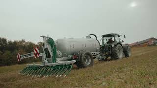 Neuer FarmtechSchleppschuhverteiler Hawk 50 im Einsatz [upl. by Kenward]