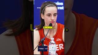 Caitlin Clark responds to the flagrant foul on Chennedy Carter shorts [upl. by Stanly574]