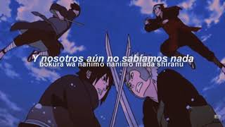 Silhouette OP 16  Subtitulado Al Español Naruto Shippuden KANA BOON [upl. by Alaham]