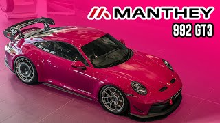 The New Porsche 992 GT3 Manthey Racing Kit [upl. by Nahttam611]