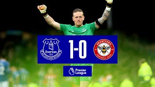 EVERTON 10 BRENTFORD  Premier League highlights [upl. by Najib]