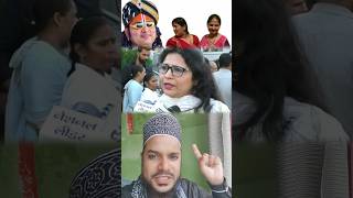 अनिरुद्ध आचार्य के बारे में इस लेडिस ने यह क्या कह दिया aniruddhacharyaji viral shorts [upl. by Eradis]